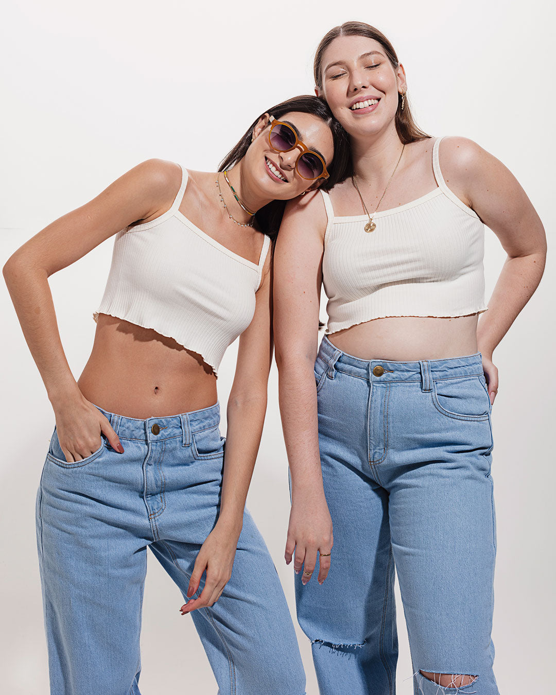 Blusa Cropped Decote Reto Girassol