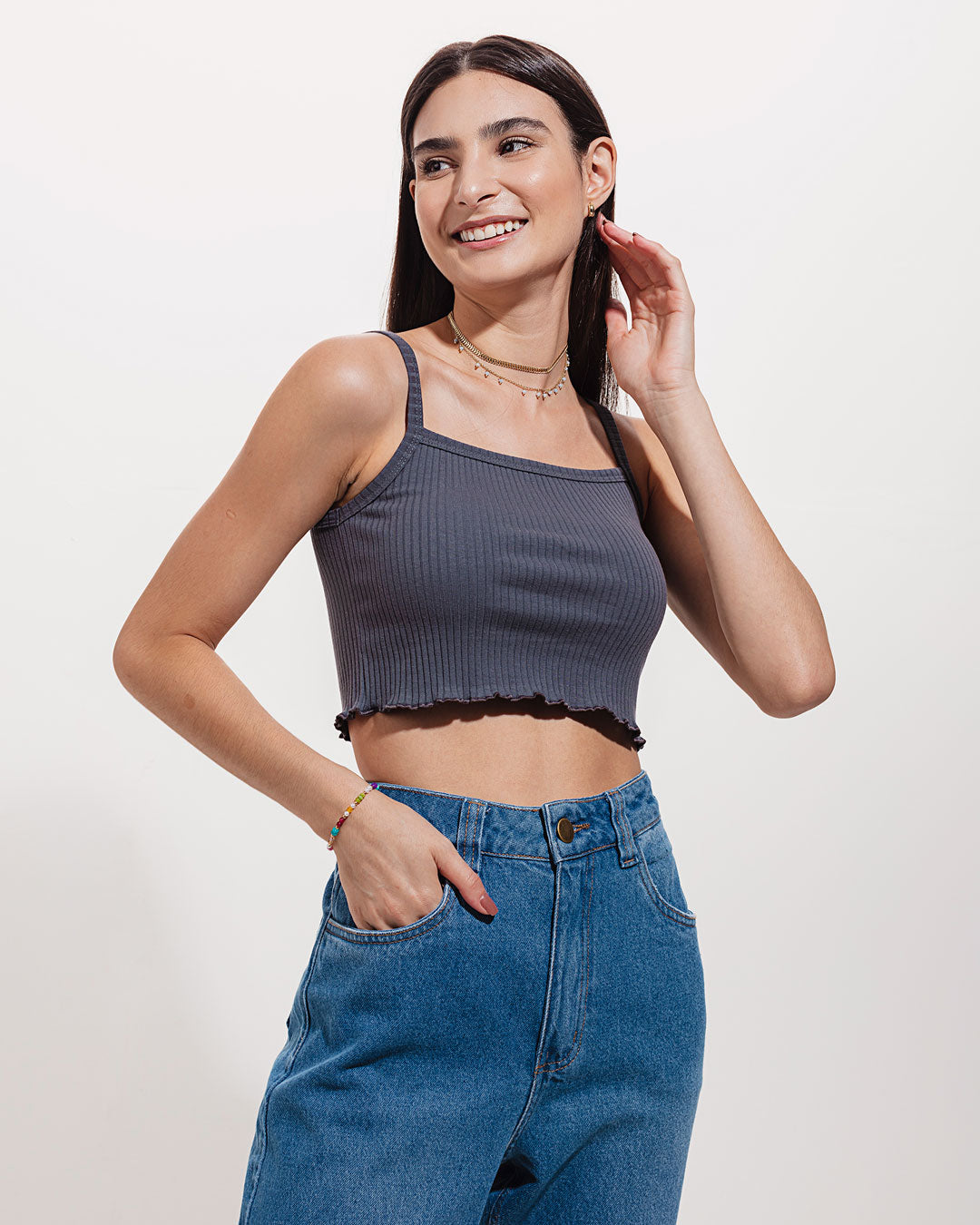 Blusa Cropped Girassol Grafite Minimadeia Compre roupas estilosas na Amorope, site seguro, frete grátis e parcelamento sem juros. Moda feminina e masculina num só lugar.