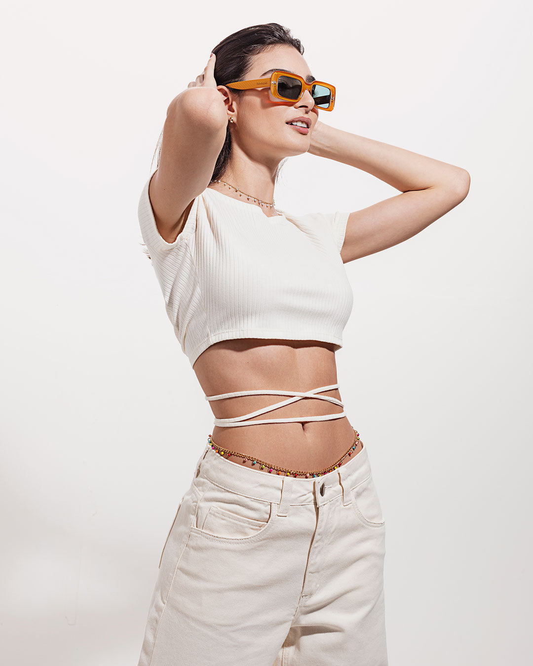 Blusa Cropped Hera Branca Minimadeia Compre roupas estilosas na Amorope, site seguro, frete grátis e parcelamento sem juros. Moda feminina e masculina num só lugar.