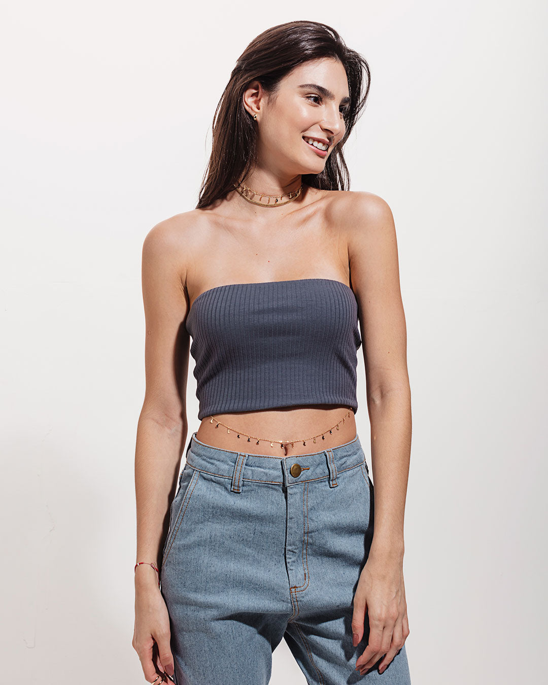 Top Faixa Margarida Grafite Minimadeia Compre roupas estilosas na Amorope, site seguro, frete grátis e parcelamento sem juros. Moda feminina e masculina num só lugar.