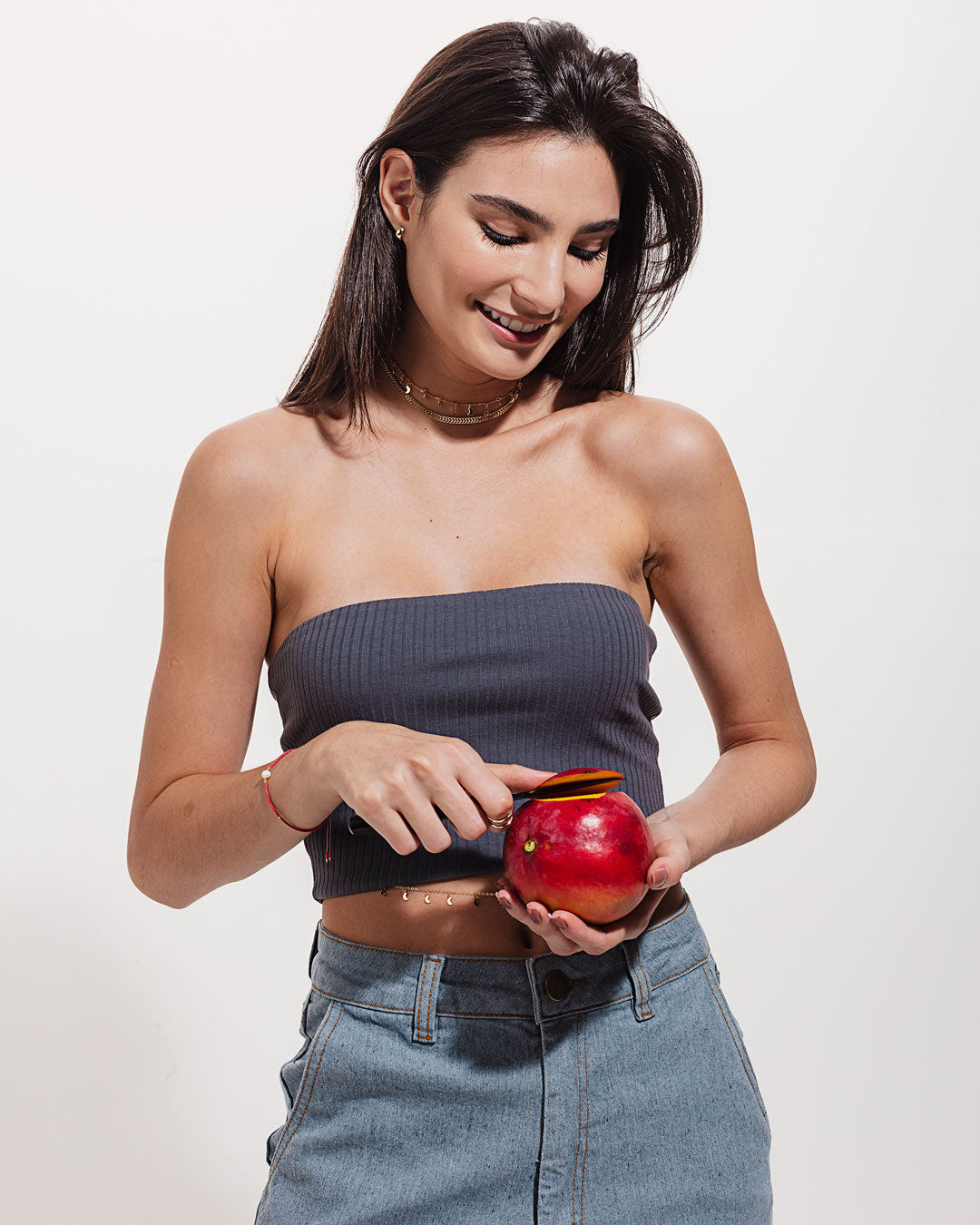 Top Faixa Margarida Grafite Minimadeia Compre roupas estilosas na Amorope, site seguro, frete grátis e parcelamento sem juros. Moda feminina e masculina num só lugar.