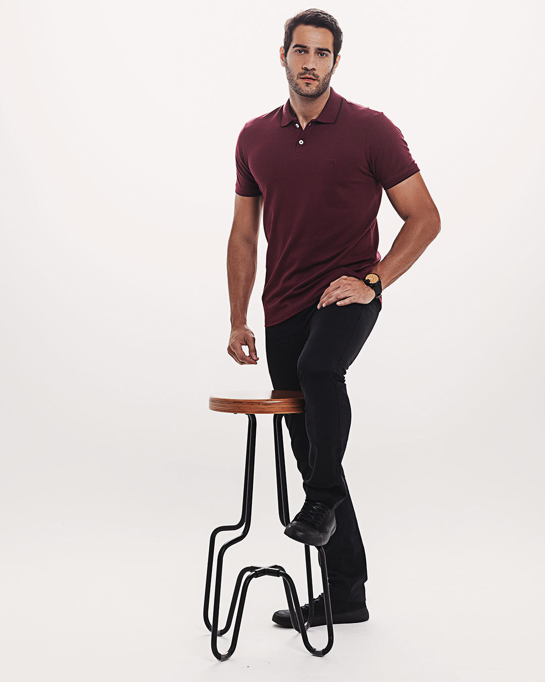 Polo Piquet 301 Bordô Ezutus Compre roupas estilosas na Amorope, site seguro, frete grátis e parcelamento sem juros. Moda feminina e masculina num só lugar.