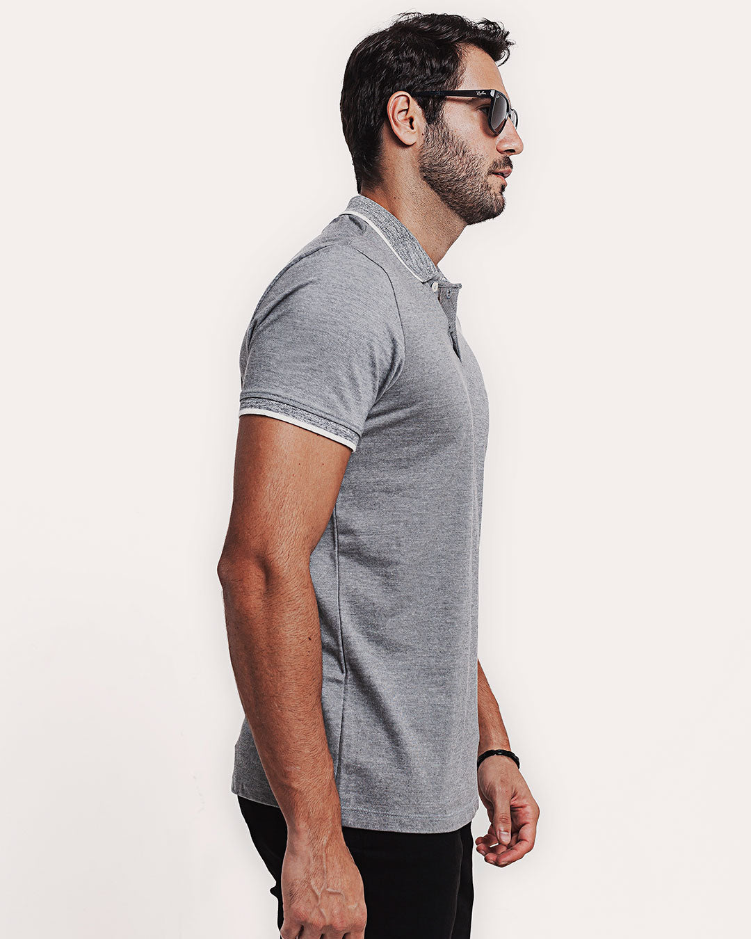 Polo Piquet 301 Mescla Cinza Ezutus Compre roupas estilosas na Amorope, site seguro, frete grátis e parcelamento sem juros. Moda feminina e masculina num só lugar.