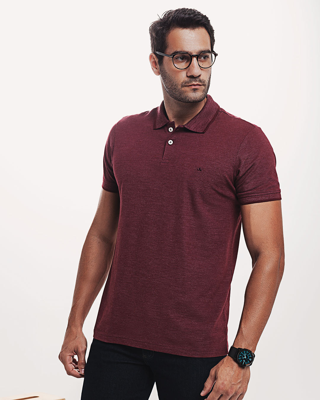 Polo Piquet 301 Mescla Bordô Ezutus Compre roupas estilosas na Amorope, site seguro, frete grátis e parcelamento sem juros. Moda feminina e masculina num só lugar.