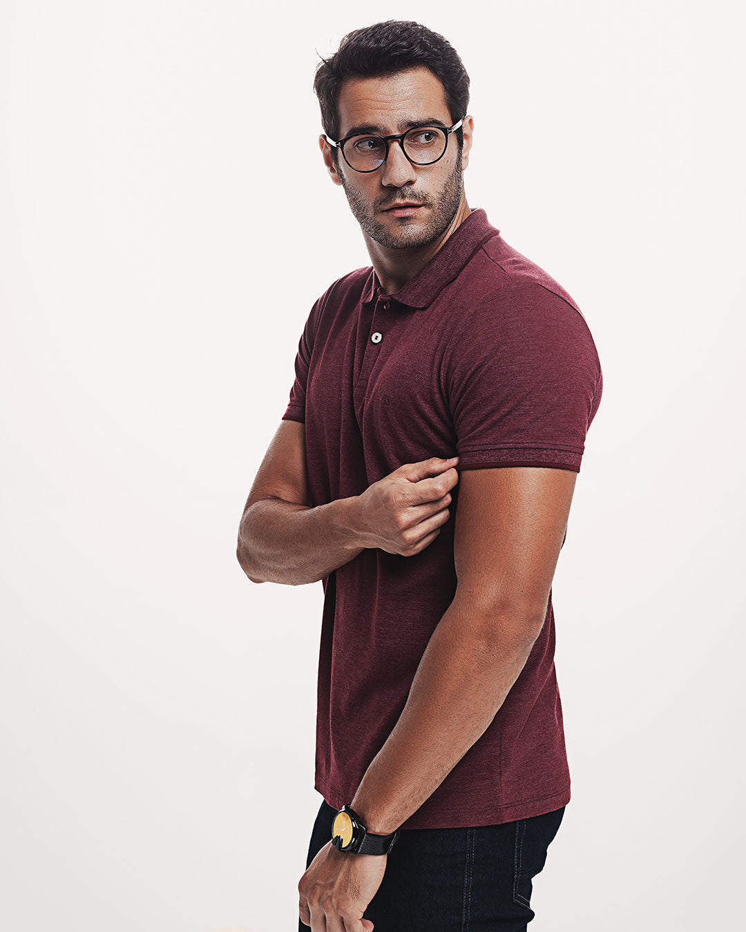 Polo Piquet 301 Mescla Bordô Ezutus Compre roupas estilosas na Amorope, site seguro, frete grátis e parcelamento sem juros. Moda feminina e masculina num só lugar.