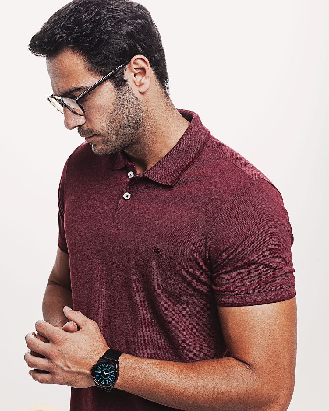 Polo Piquet 301 Mescla Bordô Ezutus Compre roupas estilosas na Amorope, site seguro, frete grátis e parcelamento sem juros. Moda feminina e masculina num só lugar.
