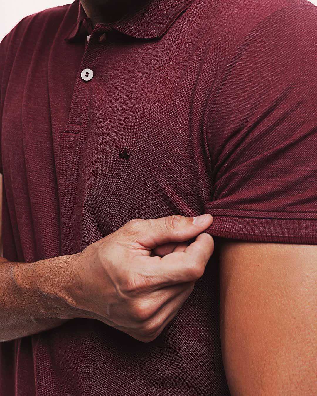 Polo Piquet 301 Mescla Bordô Ezutus Compre roupas estilosas na Amorope, site seguro, frete grátis e parcelamento sem juros. Moda feminina e masculina num só lugar.