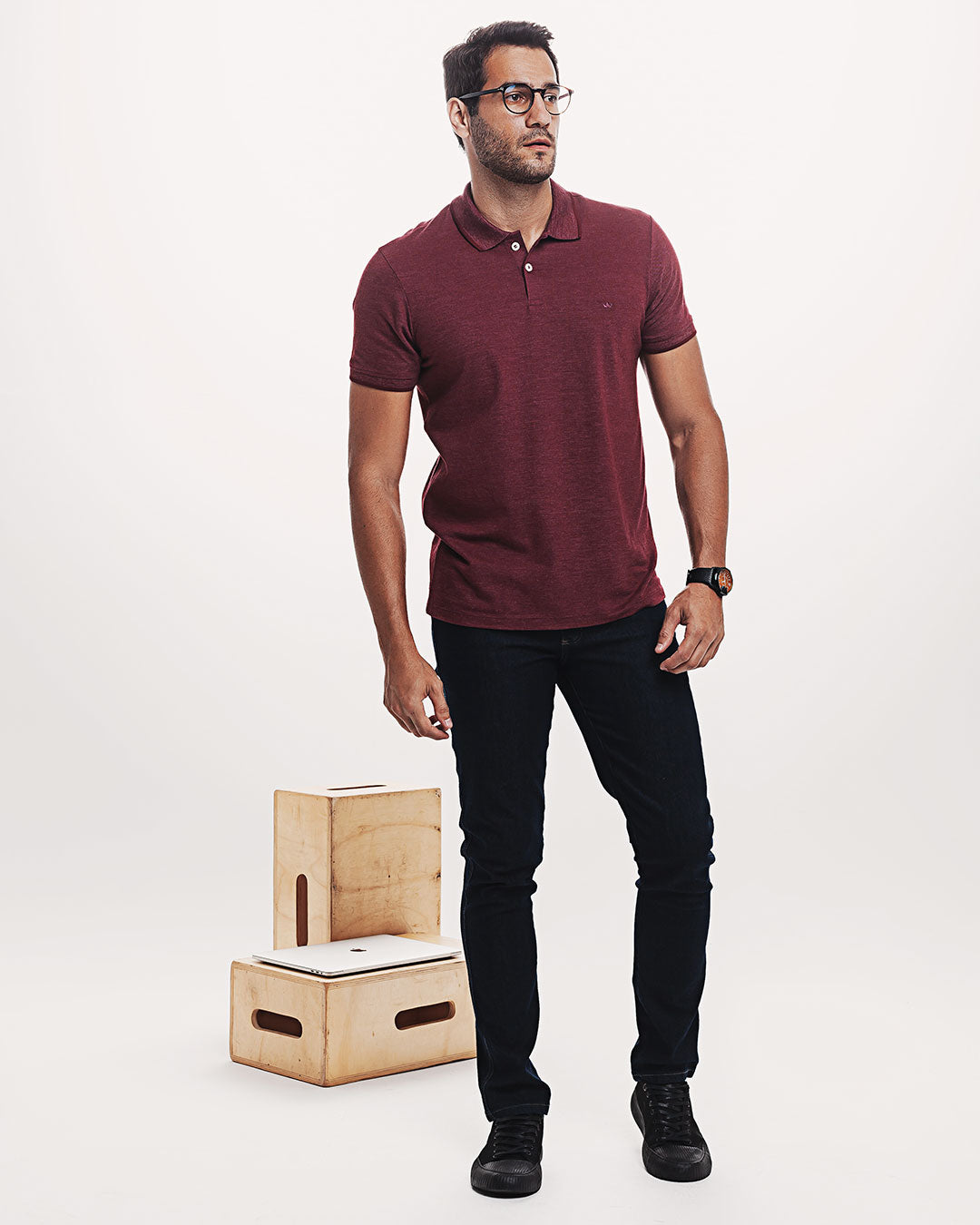 Polo Piquet 301 Mescla Bordô Ezutus Compre roupas estilosas na Amorope, site seguro, frete grátis e parcelamento sem juros. Moda feminina e masculina num só lugar.