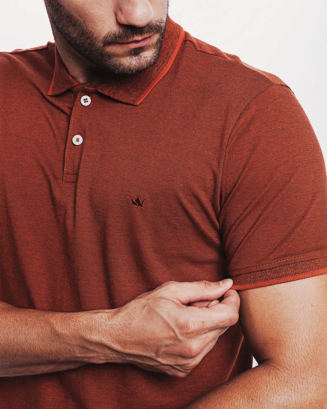 Polo Piquet 301 Mescla Telha Ezutus Compre roupas estilosas na Amorope, site seguro, frete grátis e parcelamento sem juros. Moda feminina e masculina num só lugar.