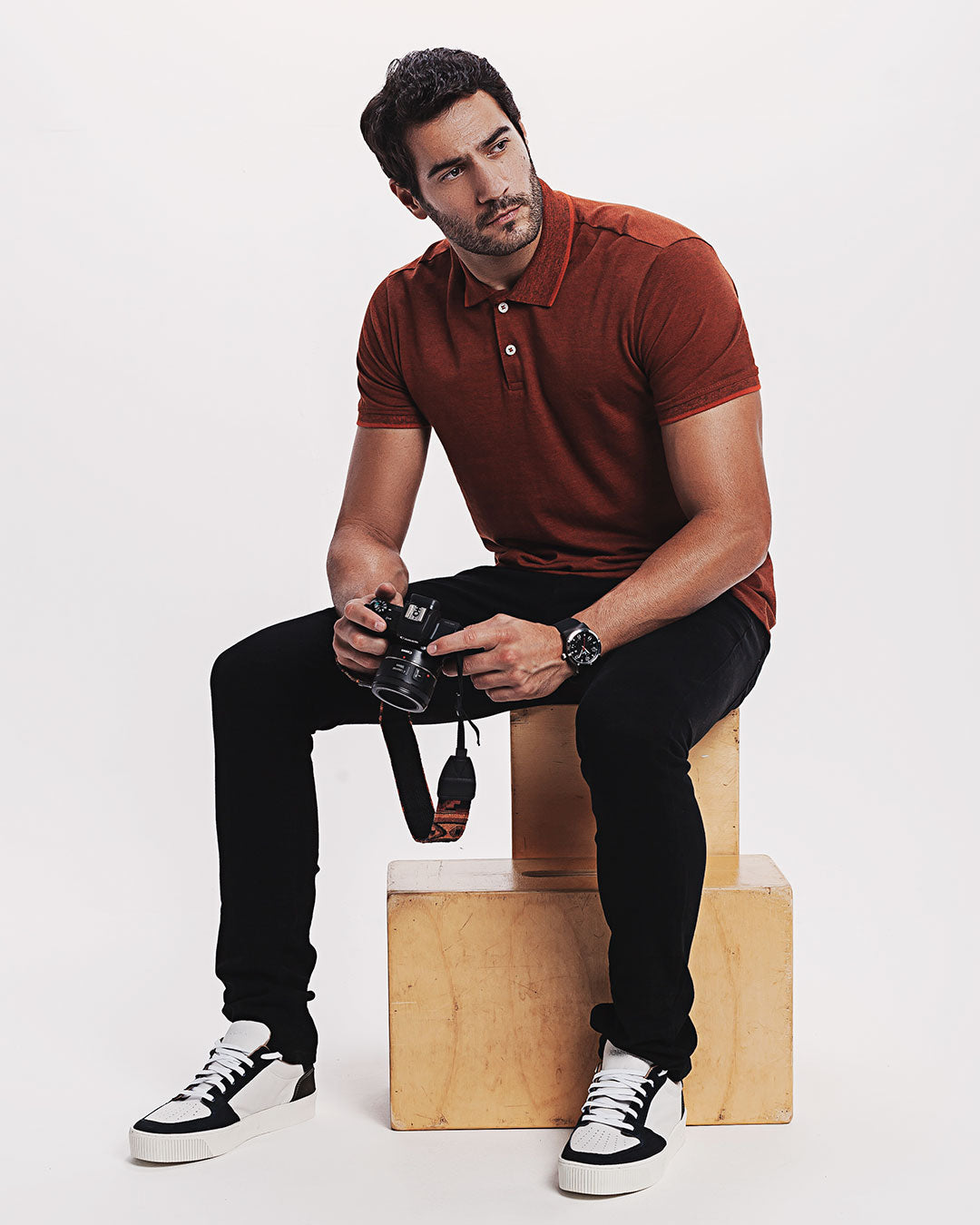 Polo Piquet 301 Mescla Telha Ezutus Compre roupas estilosas na Amorope, site seguro, frete grátis e parcelamento sem juros. Moda feminina e masculina num só lugar.