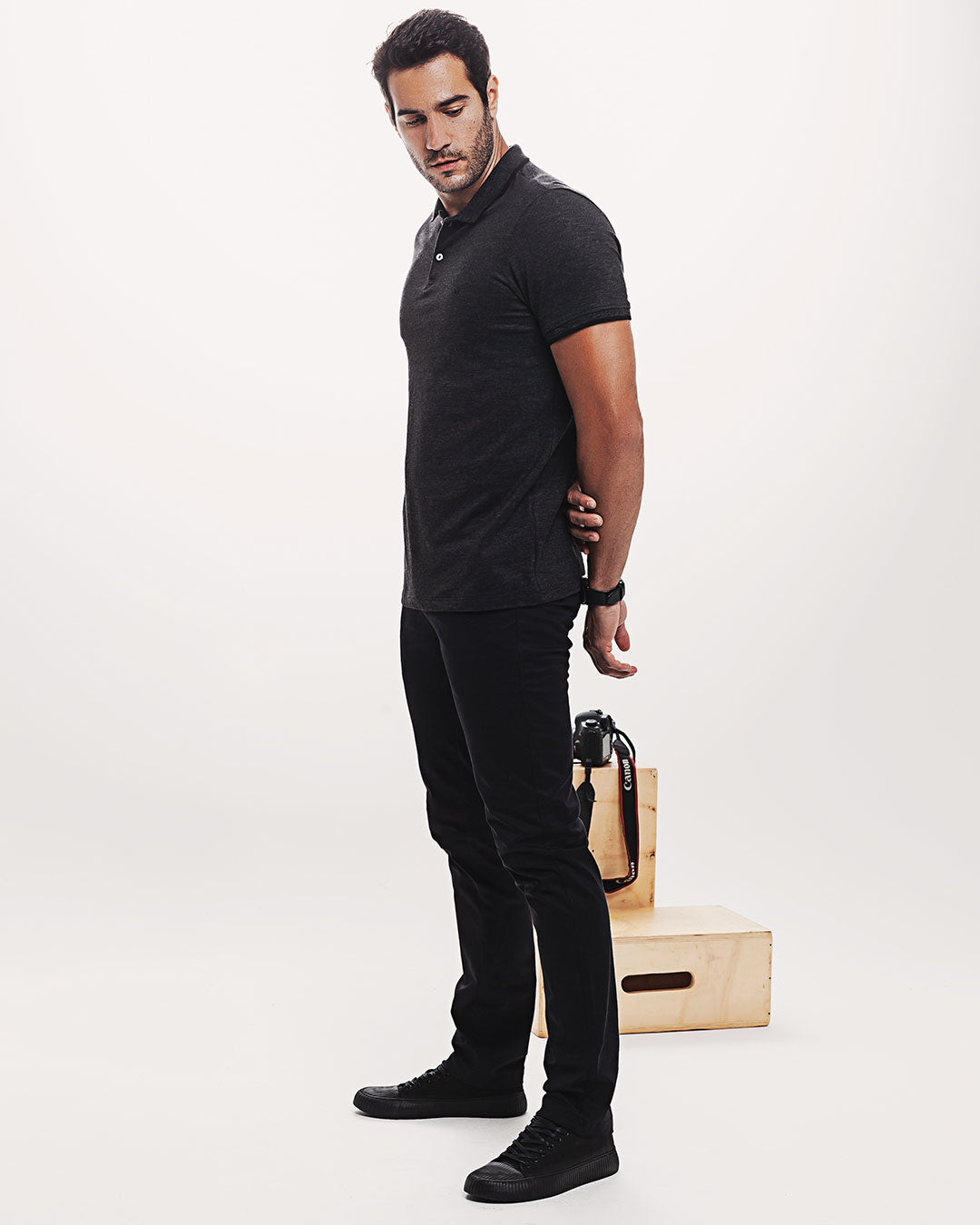 Polo Piquet 301 Mescla Preta Ezutus Compre roupas estilosas na Amorope, site seguro, frete grátis e parcelamento sem juros. Moda feminina e masculina num só lugar.