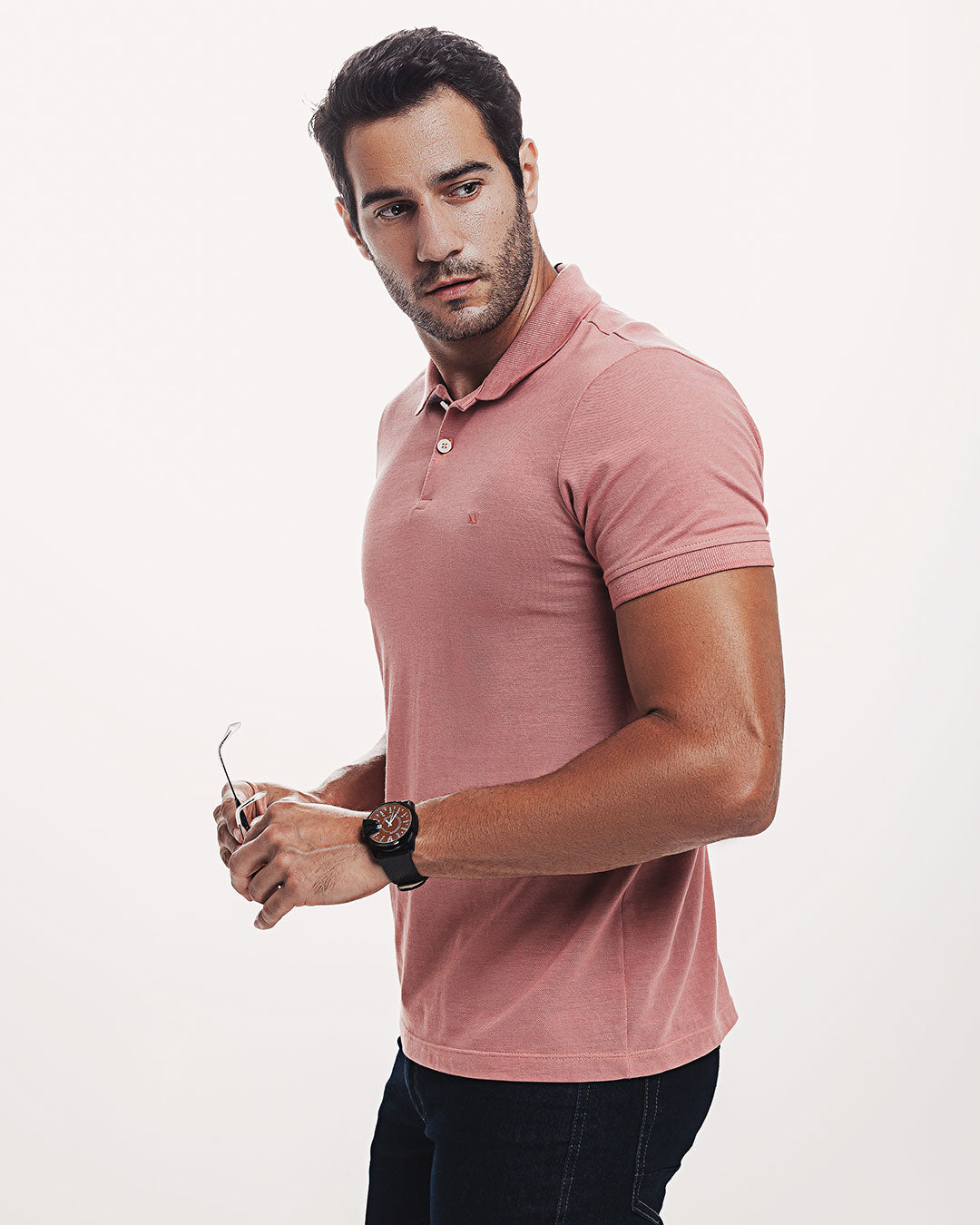 Polo Piquet 301 Mescla Rosa Ezutus Compre roupas estilosas na Amorope, site seguro, frete grátis e parcelamento sem juros. Moda feminina e masculina num só lugar.