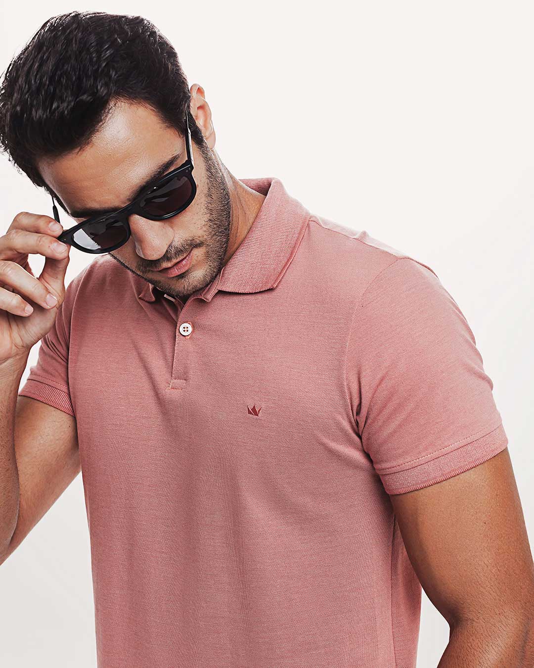 Polo Piquet 301 Mescla Rosa Ezutus Compre roupas estilosas na Amorope, site seguro, frete grátis e parcelamento sem juros. Moda feminina e masculina num só lugar.