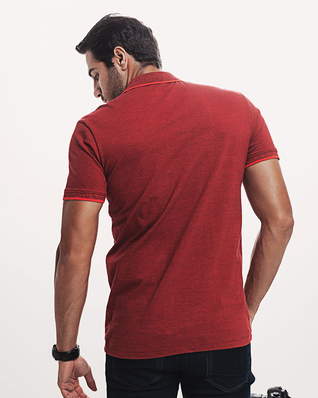 Polo Piquet 301 Mescla Vermelha Ezutus Compre roupas estilosas na Amorope, site seguro, frete grátis e parcelamento sem juros. Moda feminina e masculina num só lugar.