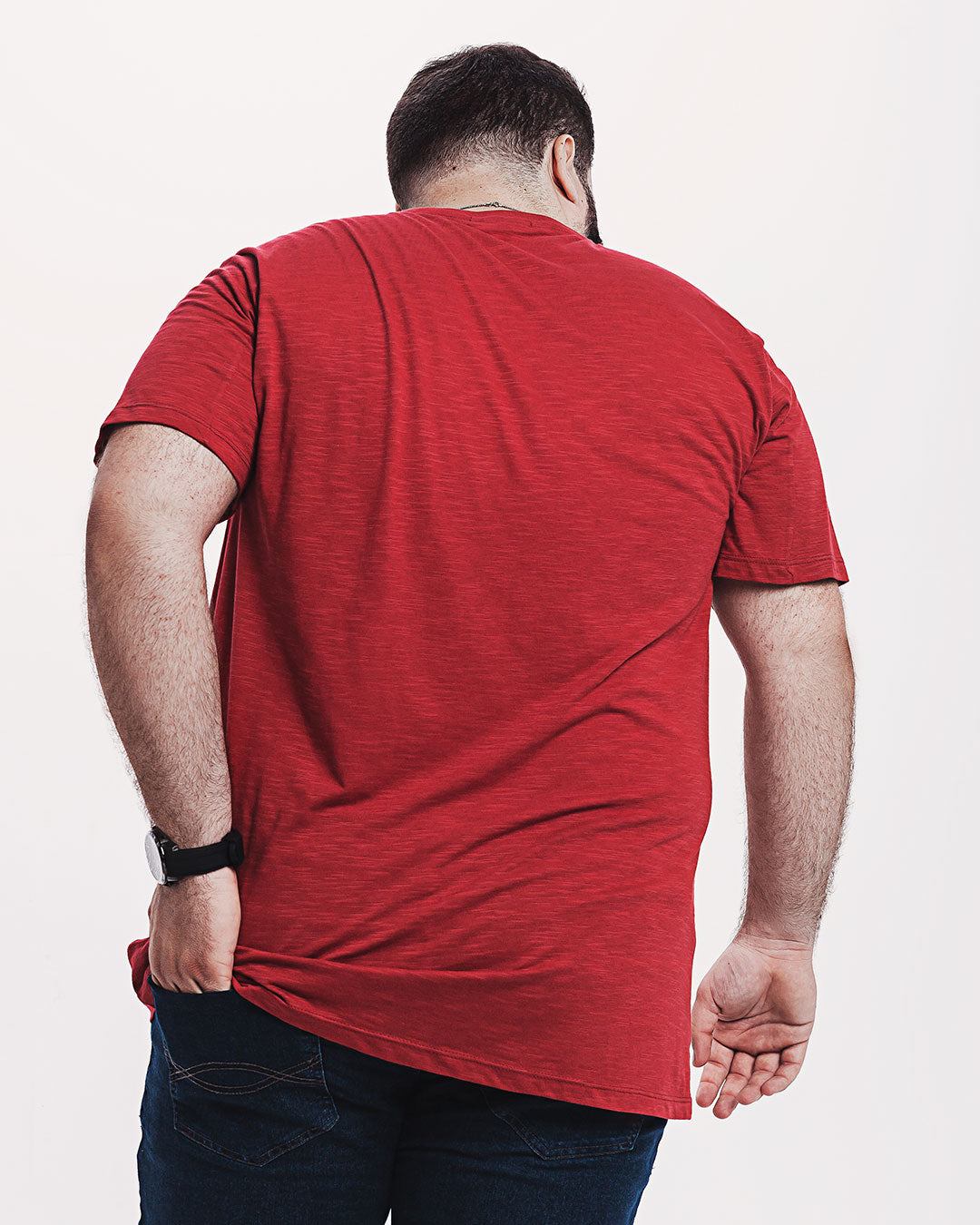 Camiseta Algodão Ultraleve Vermelha Ezutus Compre roupas estilosas na Amorope, site seguro, frete grátis e parcelamento sem juros. Moda feminina e masculina num só lugar.