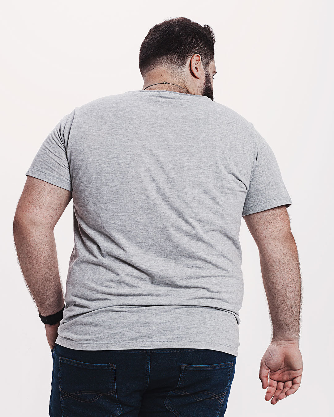 Camiseta Algodão 301 Cinza Mescla Ezutus Compre roupas estilosas na Amorope, site seguro, frete grátis e parcelamento sem juros. Moda feminina e masculina num só lugar.