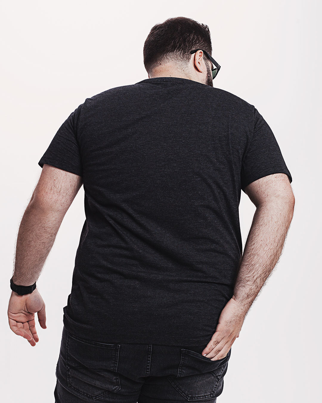 Camiseta Algodão 301 Preta Mescla Ezutus Compre roupas estilosas na Amorope, site seguro, frete grátis e parcelamento sem juros. Moda feminina e masculina num só lugar.