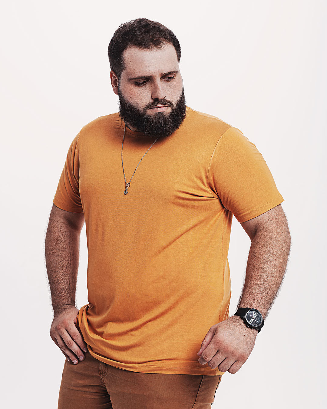 Camiseta Viscose Everyday Amarela Ezutus Compre roupas estilosas na Amorope, site seguro, frete grátis e parcelamento sem juros. Moda feminina e masculina num só lugar.