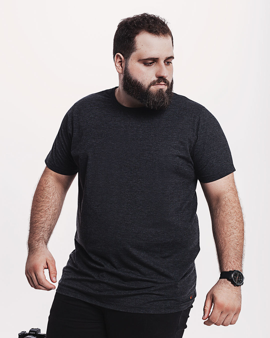 Camiseta Viscose Everyday Preta Mescla Ezutus Compre roupas estilosas na Amorope, site seguro, frete grátis e parcelamento sem juros. Moda feminina e masculina num só lugar.