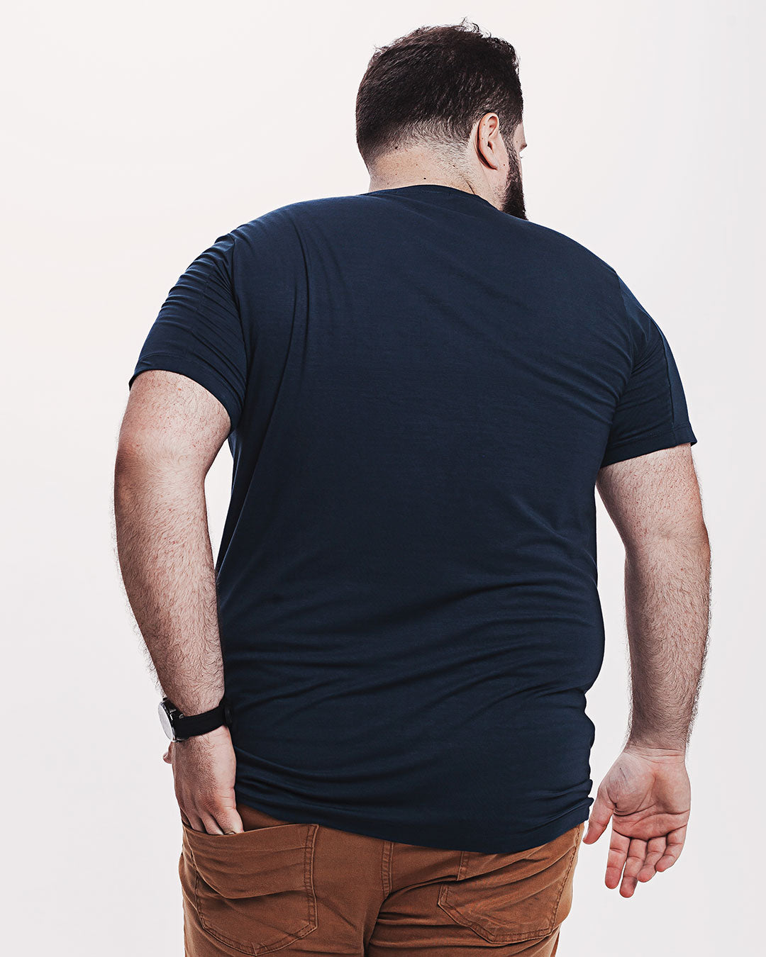 Camiseta Viscose Everyday Azul Marinho Ezutus Compre roupas estilosas na Amorope, site seguro, frete grátis e parcelamento sem juros. Moda feminina e masculina num só lugar.
