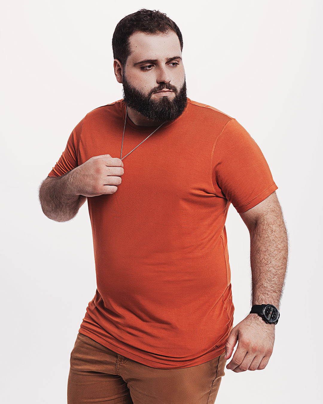 Camiseta Viscose Everyday Telha Ezutus Compre roupas estilosas na Amorope, site seguro, frete grátis e parcelamento sem juros. Moda feminina e masculina num só lugar.