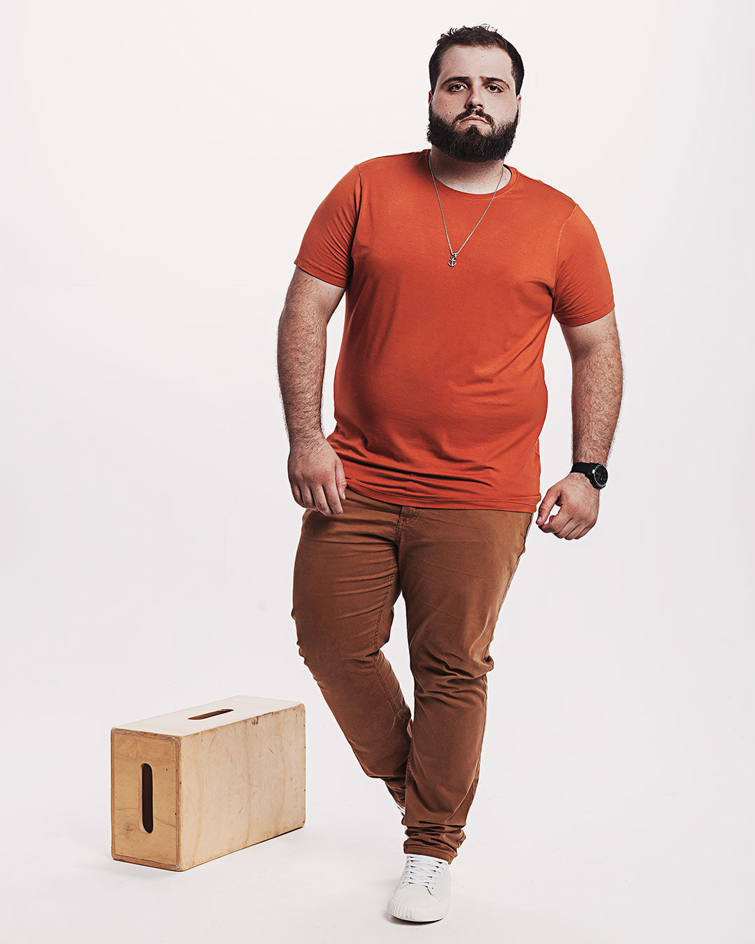 Camiseta Viscose Everyday Telha Ezutus Compre roupas estilosas na Amorope, site seguro, frete grátis e parcelamento sem juros. Moda feminina e masculina num só lugar.