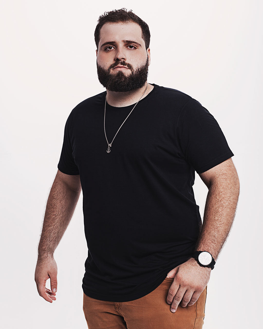 Camiseta Viscose Everyday Preta Ezutus Compre roupas estilosas na Amorope, site seguro, frete grátis e parcelamento sem juros. Moda feminina e masculina num só lugar.