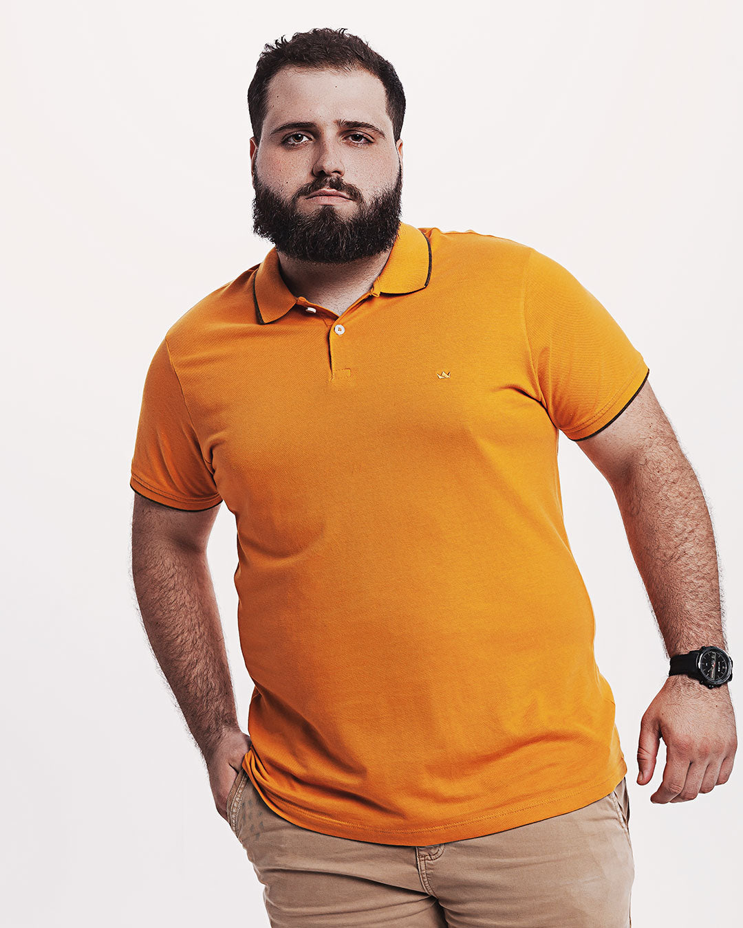 Polo Piquet 301 Amarela Ezutus Compre roupas estilosas na Amorope, site seguro, frete grátis e parcelamento sem juros. Moda feminina e masculina num só lugar.