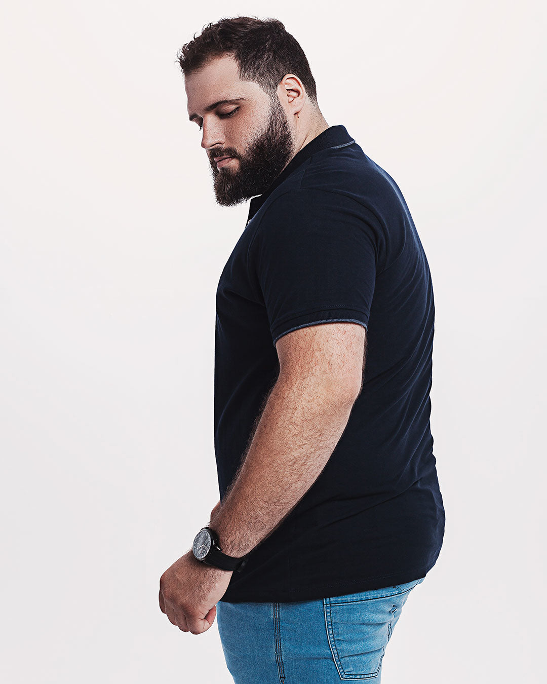 Polo Piquet 301 Azul Marinho Ezutus Compre roupas estilosas na Amorope, site seguro, frete grátis e parcelamento sem juros. Moda feminina e masculina num só lugar.
