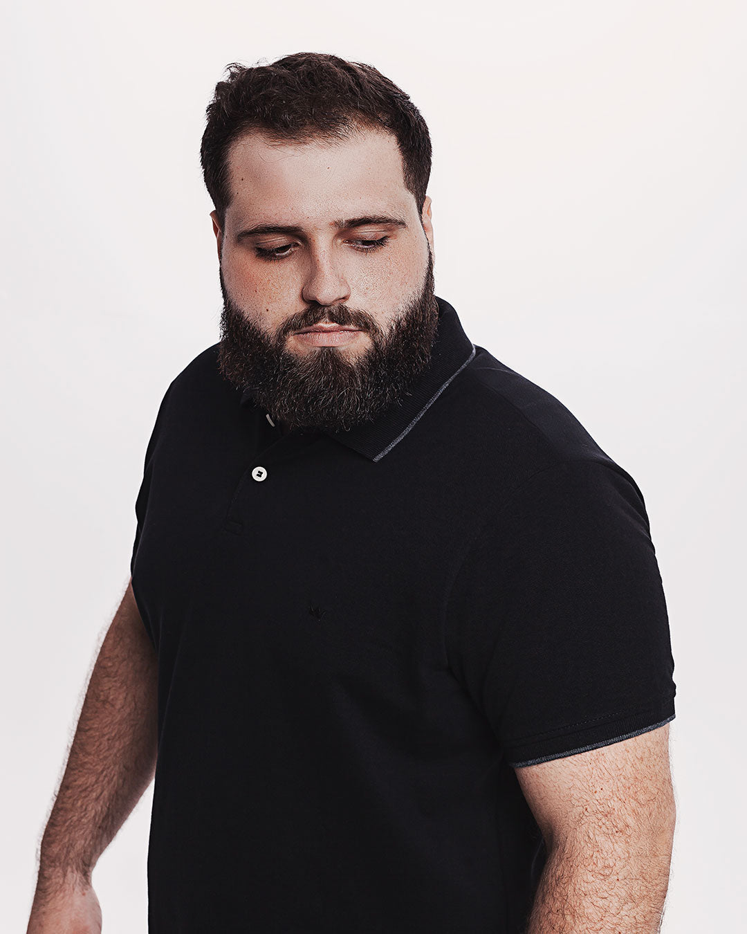 Polo Piquet 301 Preta Ezutus Compre roupas estilosas na Amorope, site seguro, frete grátis e parcelamento sem juros. Moda feminina e masculina num só lugar.
