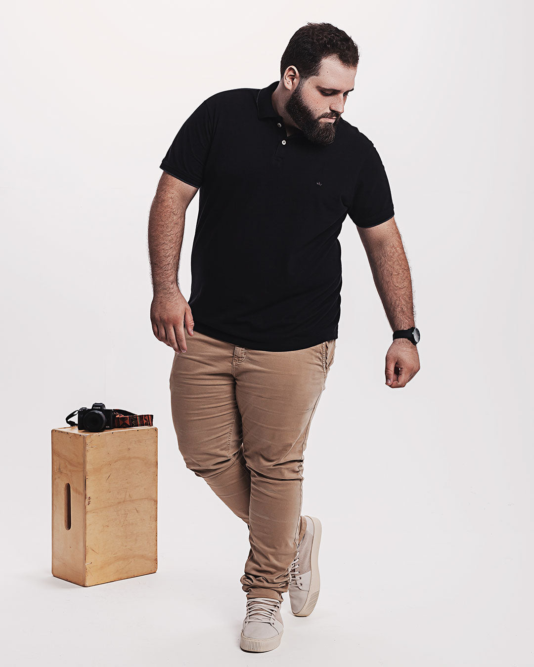 Polo Piquet 301 Preta Ezutus Compre roupas estilosas na Amorope, site seguro, frete grátis e parcelamento sem juros. Moda feminina e masculina num só lugar.