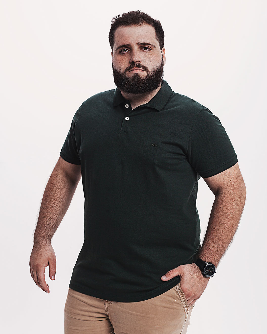 Polo Piquet 301 Verde Escura Ezutus Compre roupas estilosas na Amorope, site seguro, frete grátis e parcelamento sem juros. Moda feminina e masculina num só lugar.