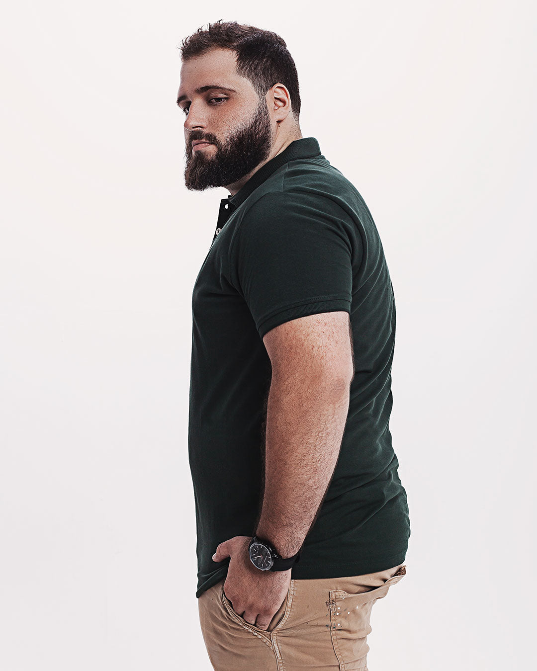 Polo Piquet 301 Verde Escura Ezutus Compre roupas estilosas na Amorope, site seguro, frete grátis e parcelamento sem juros. Moda feminina e masculina num só lugar.
