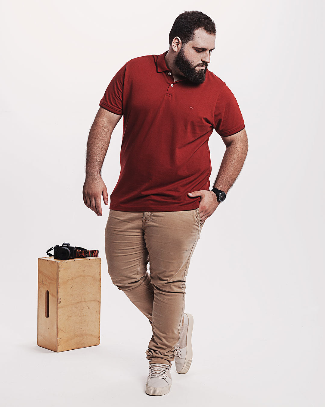 Polo Piquet 301 Vermelha Ezutus Compre roupas estilosas na Amorope, site seguro, frete grátis e parcelamento sem juros. Moda feminina e masculina num só lugar.