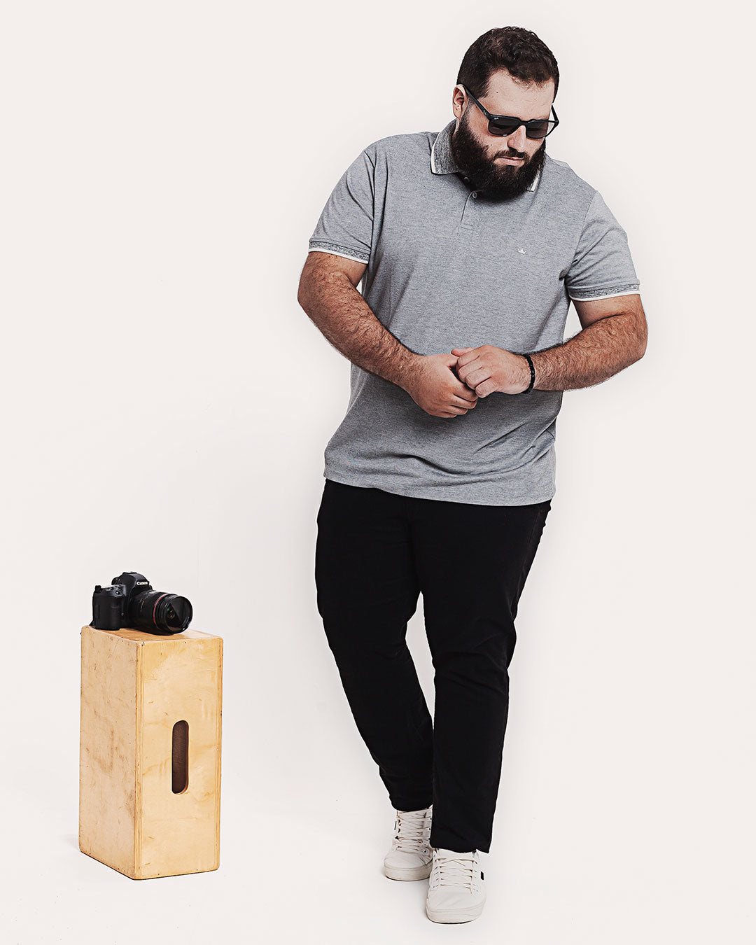 Polo Piquet 301 Mescla Cinza Ezutus Compre roupas estilosas na Amorope, site seguro, frete grátis e parcelamento sem juros. Moda feminina e masculina num só lugar.
