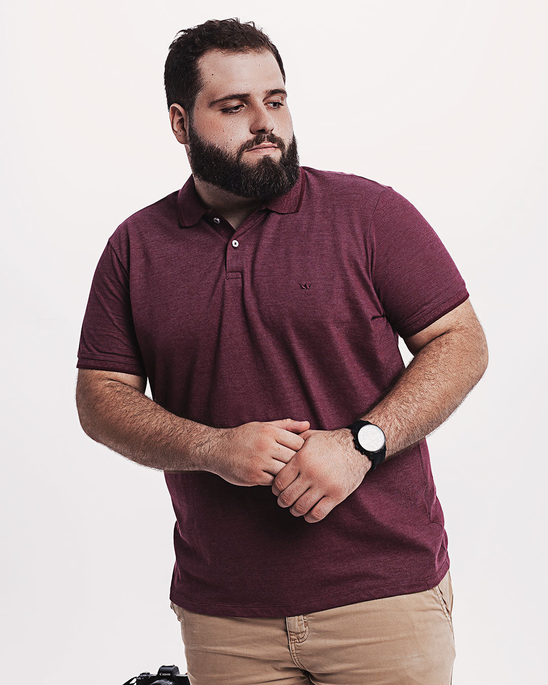 Polo Piquet 301 Mescla Bordô Ezutus Compre roupas estilosas na Amorope, site seguro, frete grátis e parcelamento sem juros. Moda feminina e masculina num só lugar.