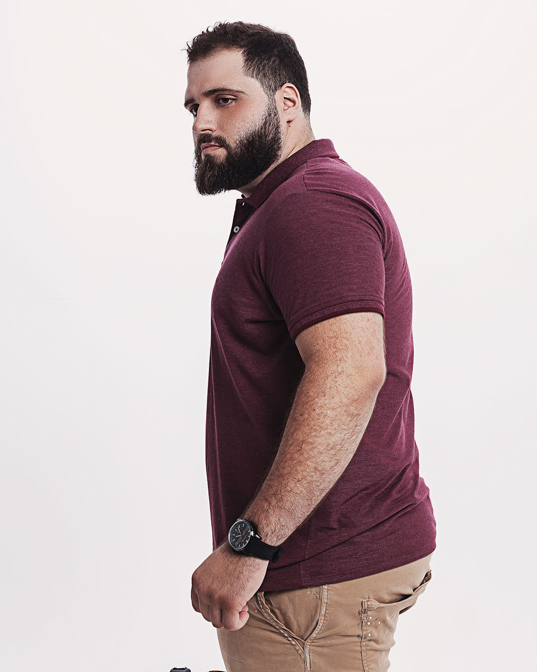 Polo Piquet 301 Mescla Bordô Ezutus Compre roupas estilosas na Amorope, site seguro, frete grátis e parcelamento sem juros. Moda feminina e masculina num só lugar.