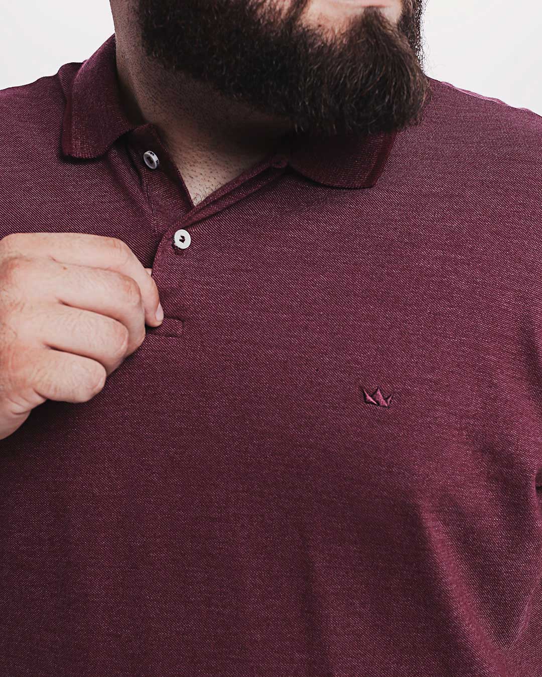 Polo Piquet 301 Mescla Bordô Ezutus Compre roupas estilosas na Amorope, site seguro, frete grátis e parcelamento sem juros. Moda feminina e masculina num só lugar.