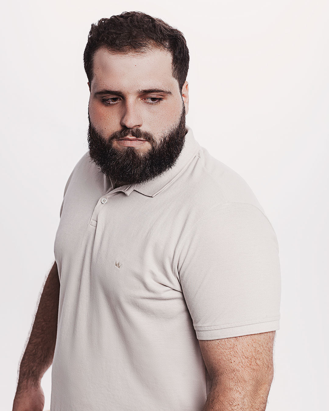 Polo Piquet 301 Mescla Bege Ezutus Compre roupas estilosas na Amorope, site seguro, frete grátis e parcelamento sem juros. Moda feminina e masculina num só lugar.