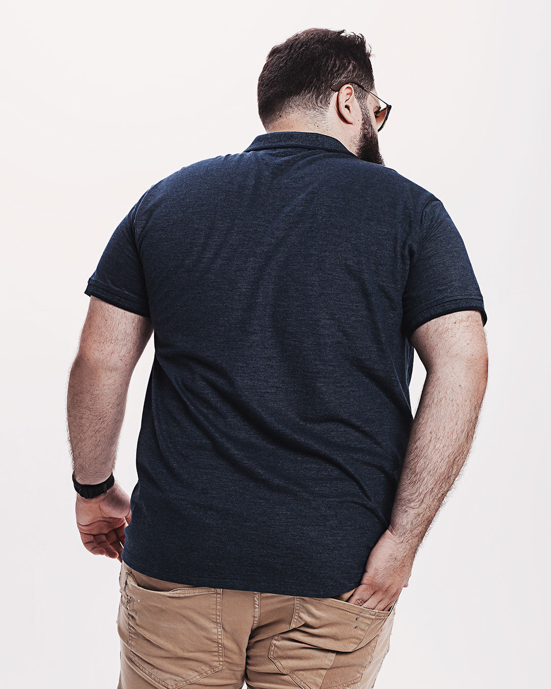 Polo Piquet 301 Mescla Azul Marinho Ezutus Compre roupas estilosas na Amorope, site seguro, frete grátis e parcelamento sem juros. Moda feminina e masculina num só lugar.