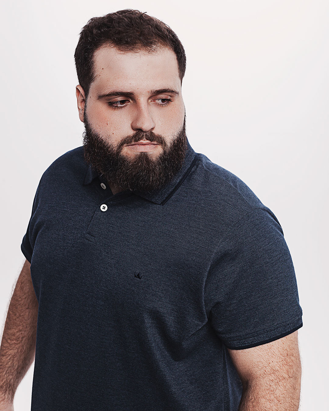 Polo Piquet 301 Mescla Azul Marinho Ezutus Compre roupas estilosas na Amorope, site seguro, frete grátis e parcelamento sem juros. Moda feminina e masculina num só lugar.