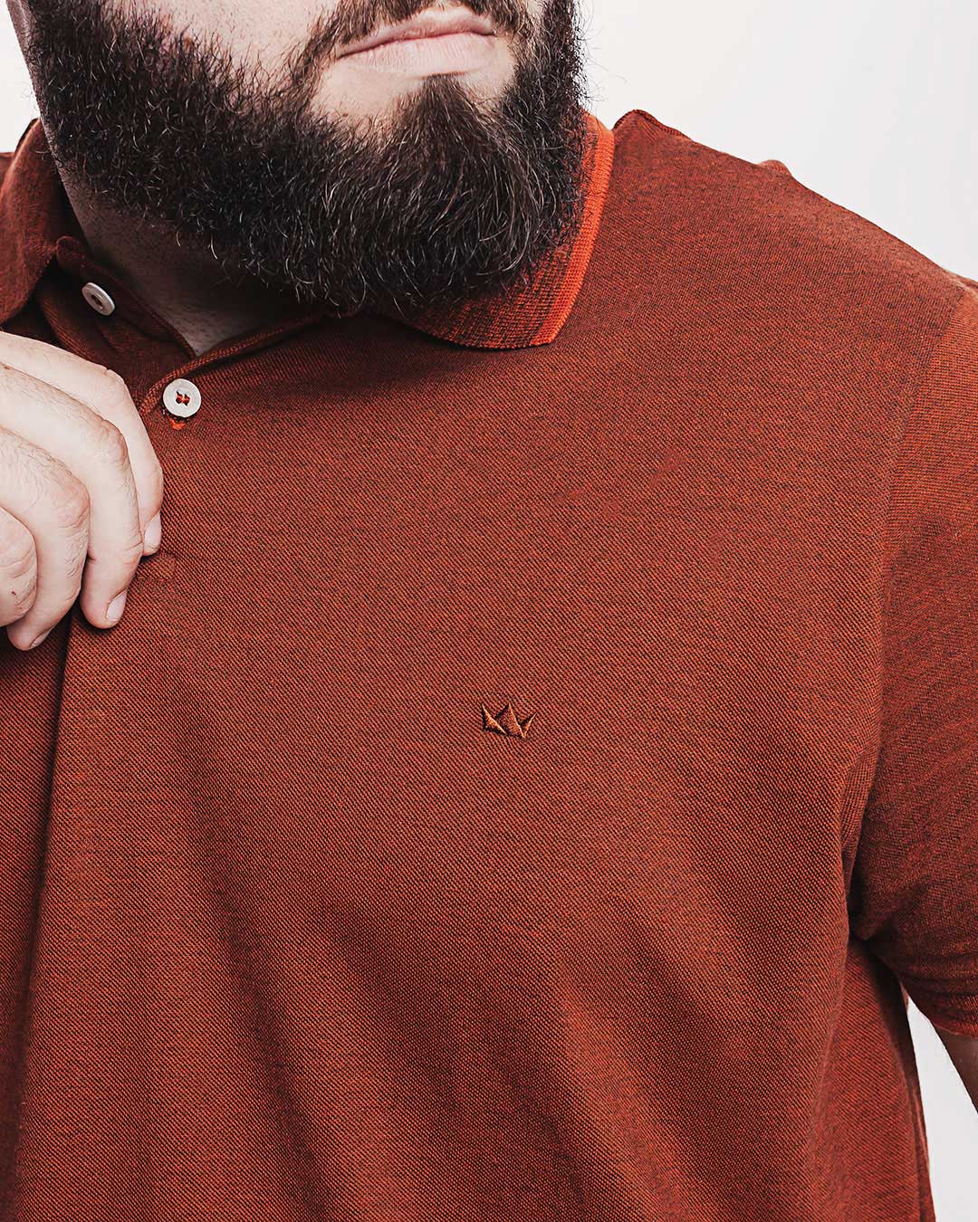 Polo Piquet 301 Mescla Telha Ezutus Compre roupas estilosas na Amorope, site seguro, frete grátis e parcelamento sem juros. Moda feminina e masculina num só lugar.