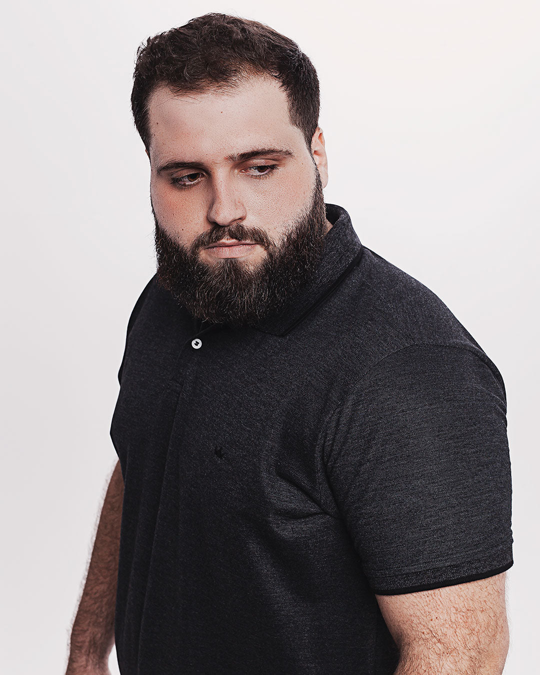 Polo Piquet 301 Mescla Preta Ezutus Compre roupas estilosas na Amorope, site seguro, frete grátis e parcelamento sem juros. Moda feminina e masculina num só lugar.