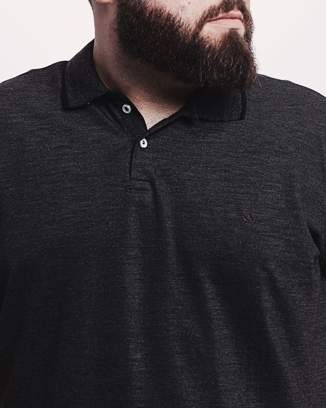 Polo Piquet 301 Mescla Preta Ezutus Compre roupas estilosas na Amorope, site seguro, frete grátis e parcelamento sem juros. Moda feminina e masculina num só lugar.