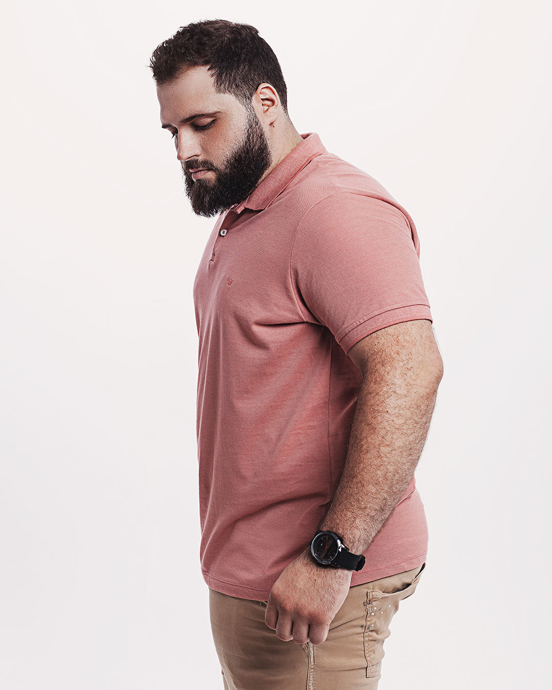 Polo Piquet 301 Mescla Rosa Ezutus Compre roupas estilosas na Amorope, site seguro, frete grátis e parcelamento sem juros. Moda feminina e masculina num só lugar.