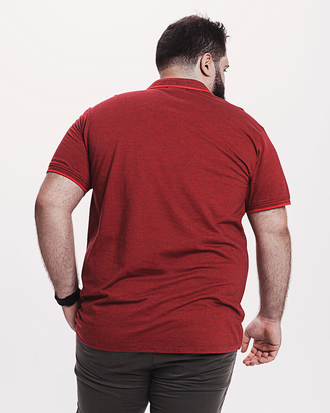Polo Piquet 301 Mescla Vermelha Ezutus Compre roupas estilosas na Amorope, site seguro, frete grátis e parcelamento sem juros. Moda feminina e masculina num só lugar.