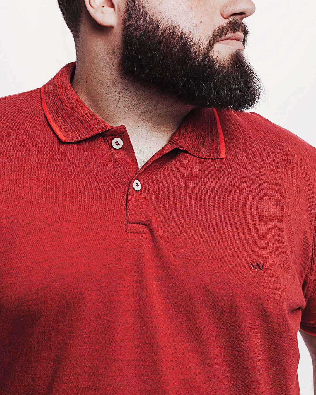 Polo Piquet 301 Mescla Vermelha Ezutus Compre roupas estilosas na Amorope, site seguro, frete grátis e parcelamento sem juros. Moda feminina e masculina num só lugar.